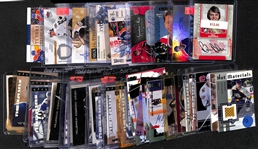 Lot Of 50+ Hockey Certified Autograph & Jersey Cards (with Stars)
