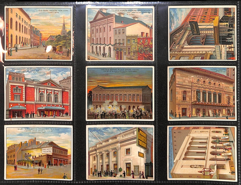 Lot Of 145 1910 Tobacco Cards w. 5 Hassan Cowboys