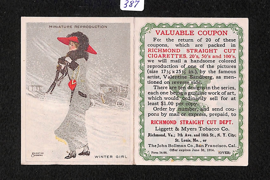 Lot Of 145 1910 Tobacco Cards w. 5 Hassan Cowboys