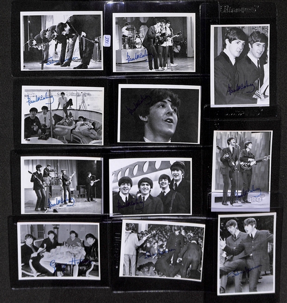 High Grade 1964 Beatles B&W Third Series Complete Card Set (came direct from vending box)