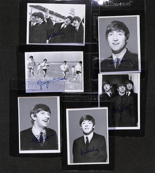 High Grade 1964 Beatles B&W Third Series Complete Card Set (came direct from vending box)
