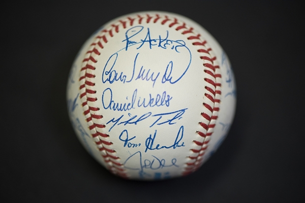 1992 Toronto Blue Jays Team Signed Baseball - World Series Team - JSA