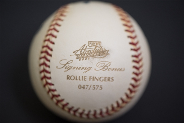 Lot of 3 Baseball HOF Pitchers Single Signed Baseballs w. Bob Gibson, Bert Blyleven (Tristar), & Rollie Fingers