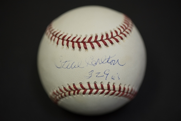 Lot Of 3 Phillies Legends Signed Baseballs w. Steve Carlton
