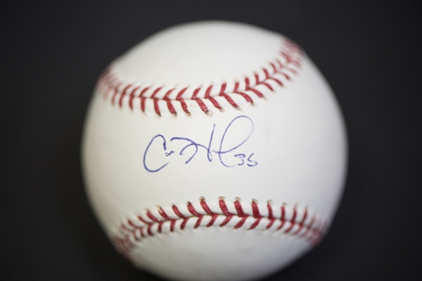 Lot Of 2 Cole Hamels Signed Baseballs - JSA