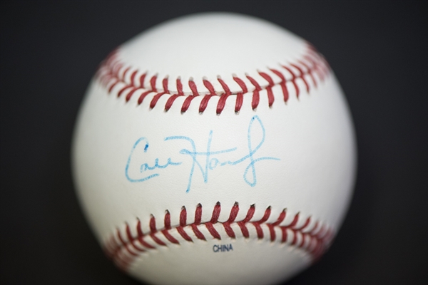 Cole Hamels & Ryan Howard Signed Baseballs - JSA