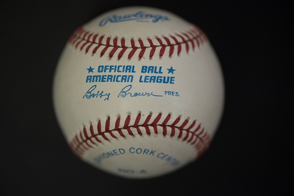 Yogi Berra Signed Official American League Baseball - JSA