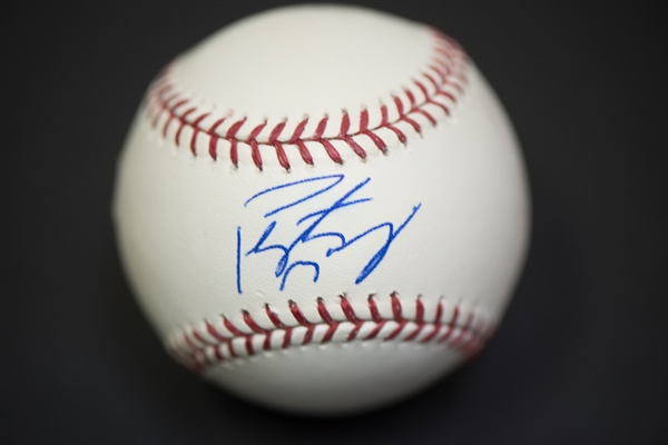 Peyton Manning Signed Official MLB Baseball - Fanatics COA