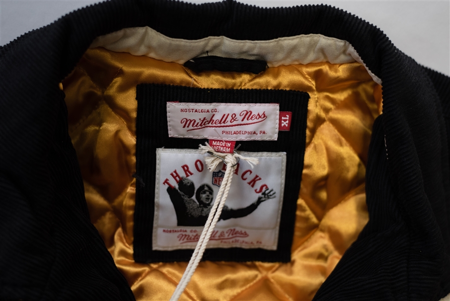 Steelers Mitchell & Ness XL Throwback Coat
