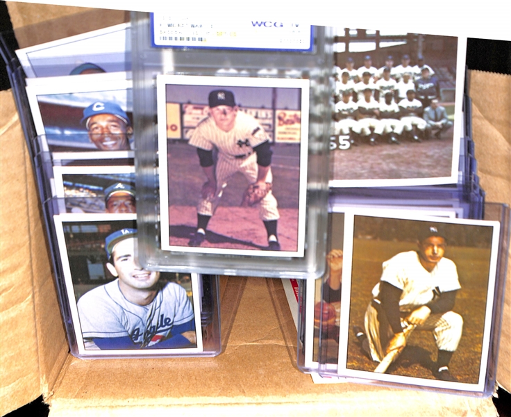 Lot Of 2 TCMA Sets - 1978 The 1960s & 1979 The 1950s w. Clemente, Maris, Koufax, Mickey Mantle