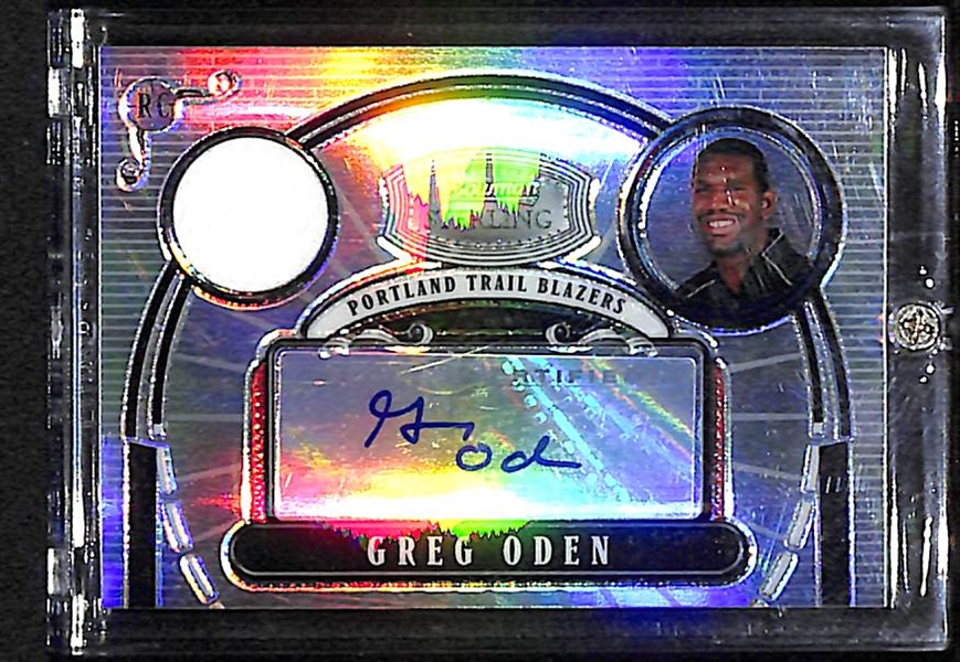 Lot Of 75 Basketball Autograph Cards w. Greg Oden