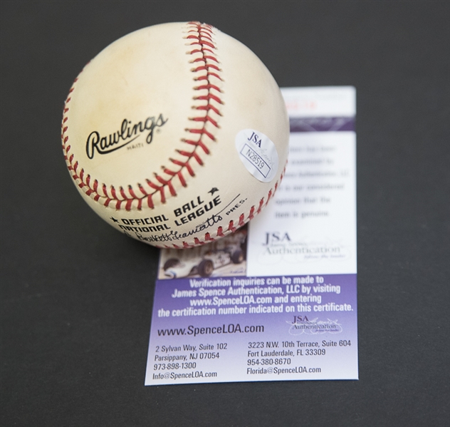 Mike Schmidt Signed Official National League Baseball - JSA