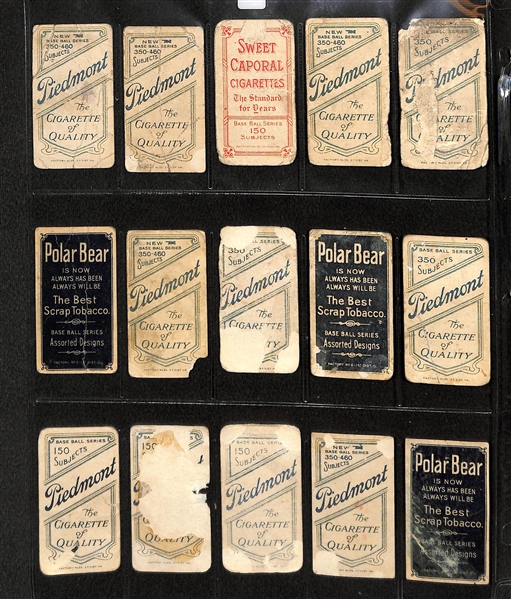 Lot Of 31 T206 Mixed Teams Cards (In Poor Condition) w. Addie Joss