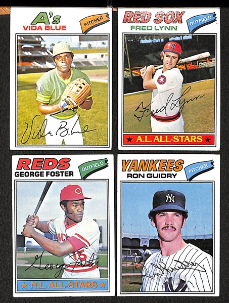 Lot Of 1500 Different 1977-79 Topps Baseball Cards