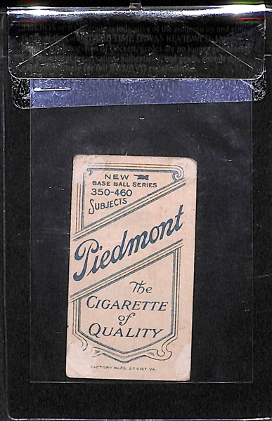 1909-11 T206 Ty Cobb - Red Portrait - Piedmont Back - BVG 1.5 - Factory No. 25 - HOF