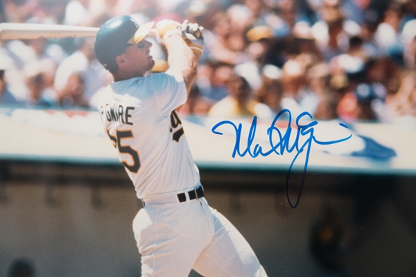 Lot Of 2 Mark McGwire Signed & Framed 8 x 10 Photos - JSA