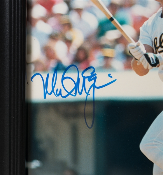 Lot Of 2 Mark McGwire Signed & Framed 8 x 10 Photos - JSA