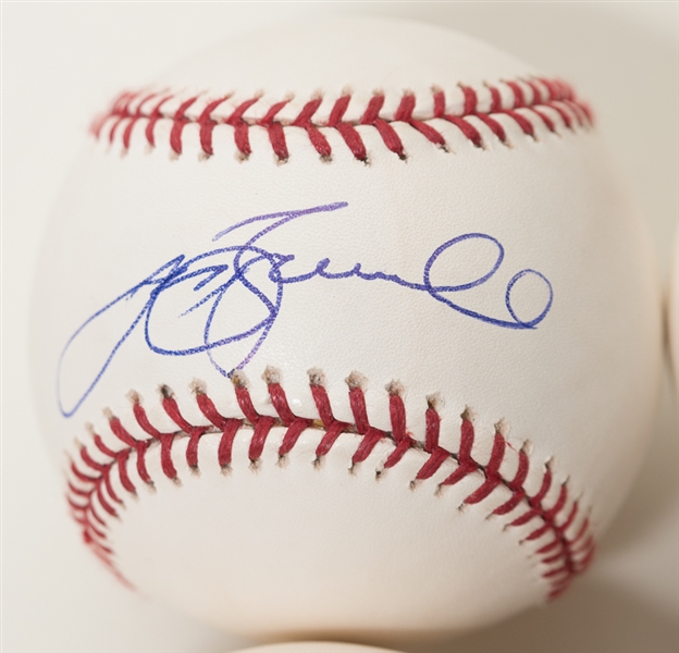 Lot Of 6 Signed Baseballs w. Jeff Bagwell & Fergie Jenkins