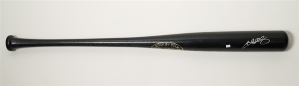 Jimmy Rollins Signed Stick By Stan Baseball Bat - JSA