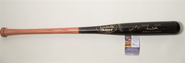 Lenny Dykstra Signed Game Model Bat - JSA