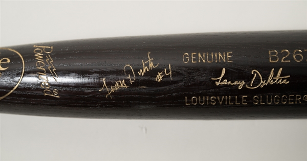 Lenny Dykstra Signed Game Model Bat - JSA