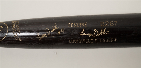 Lenny Dykstra Signed Game Model Bat - JSA