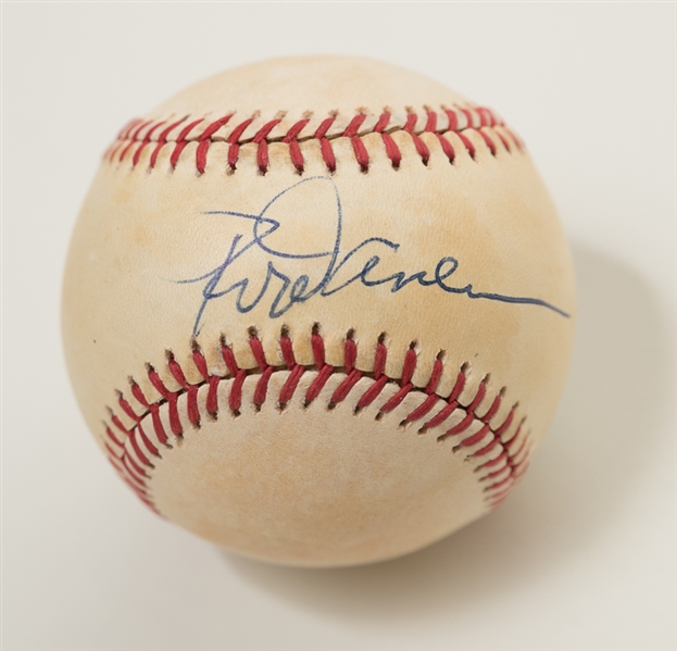 Lot Of 3 Baseball HOFer Signed Baseballs - Carew/Palmer/Mize