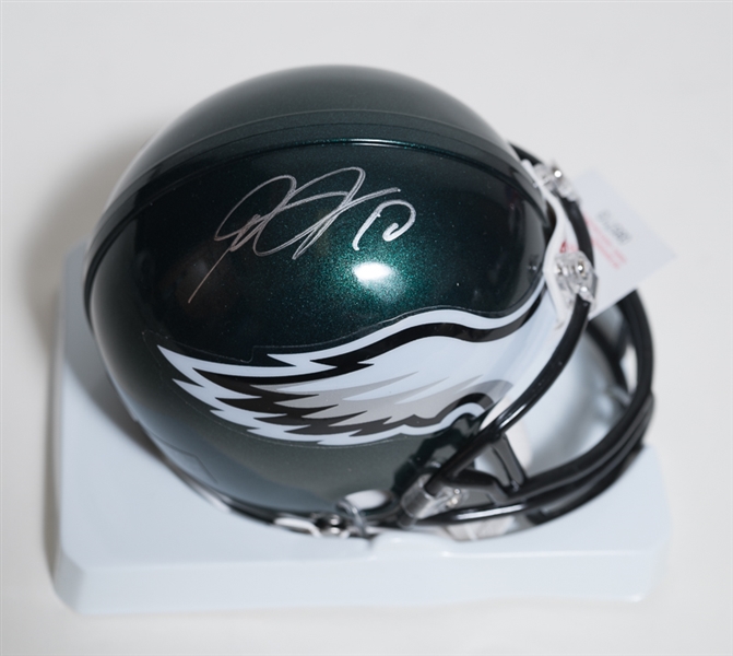 DeSean Jackson (JSA) & Darren McFadden Signed Mini Helmets