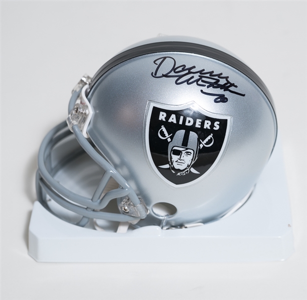 DeSean Jackson (JSA) & Darren McFadden Signed Mini Helmets