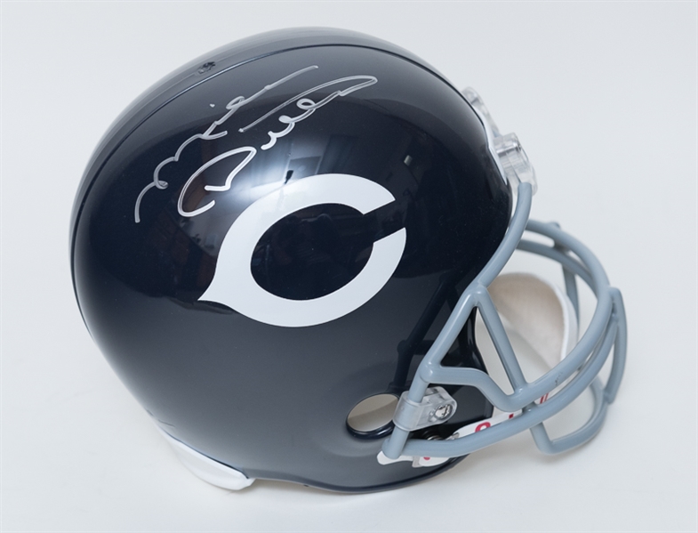 Mike Ditka Signed Bears Full Size Riddell Helmet - JSA