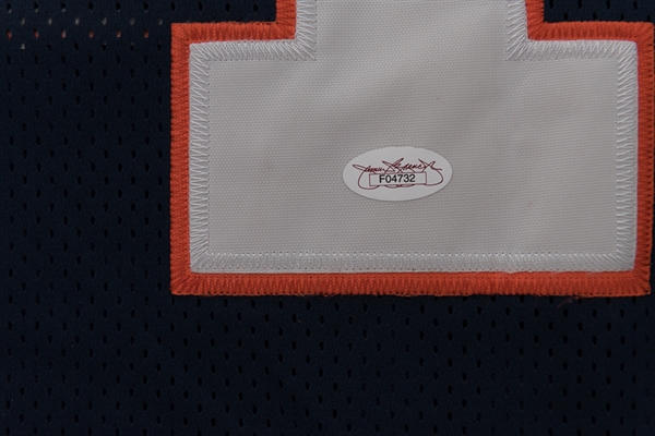 Dick Butkus & Gale Sayers Dual Signed Mitchell & Ness Payton Chicago Bears Jersey - JSA