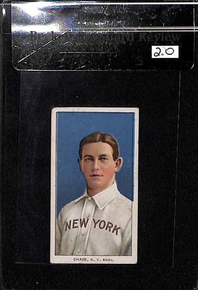 Lot of 2 1909-11 T206 Cards - Smith & Chase - BVG 2.0