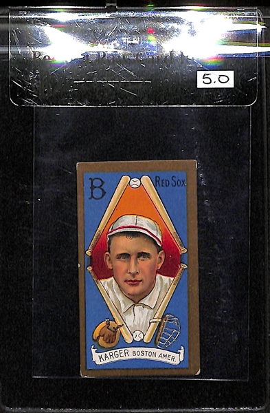 1911 T205 Edward Karger - Piedmont Back - BVG 5.0