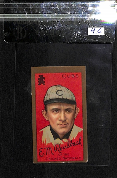 Lot of 2 1911 T205 Cards - Smith & Reulbach - BVG 4.5 & 4.0