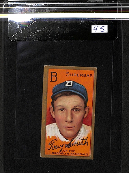 Lot of 2 1911 T205 Cards - Smith & Reulbach - BVG 4.5 & 4.0