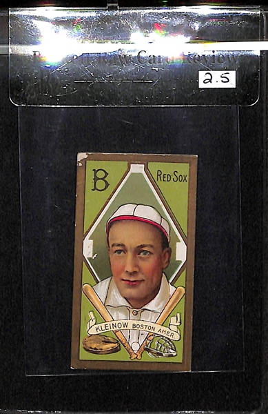 1911 T205 John Kleinow - Piedmont Back - BVG 2.5
