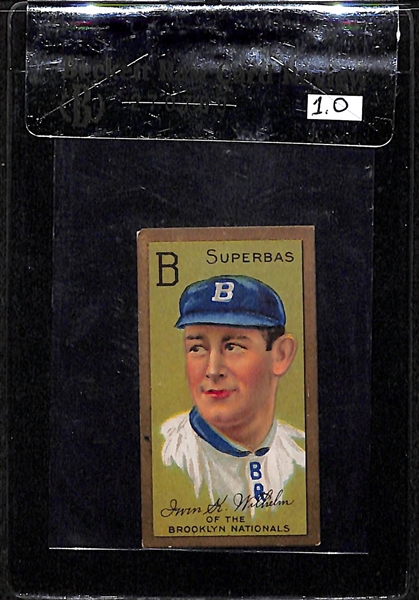 1911 T205 Irvin Wilhelm - Piedmont Back - BVG 1.0
