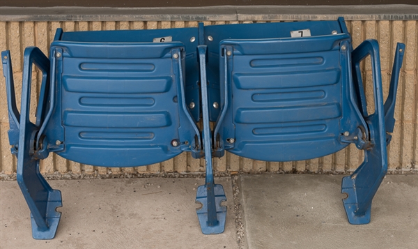 Original Philadelphia Veteran Stadium Seats - Set Of Two