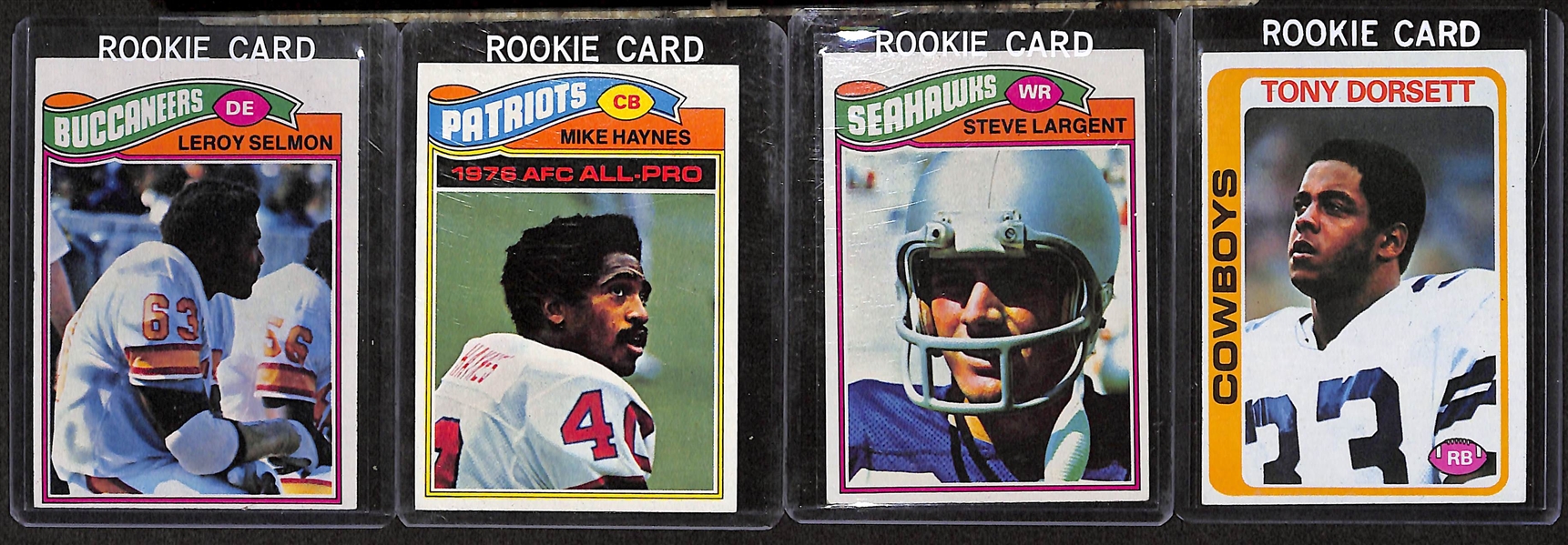 Lot Of 11 Football Stars Rookie Cards w. Ken Stabler