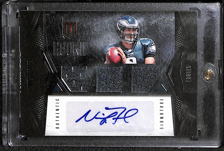 Lot Of 40 Football Auto & Relic Cards w. Nick Foles