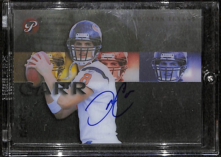 Lot Of 40 Football Auto & Relic Cards w. David Carr