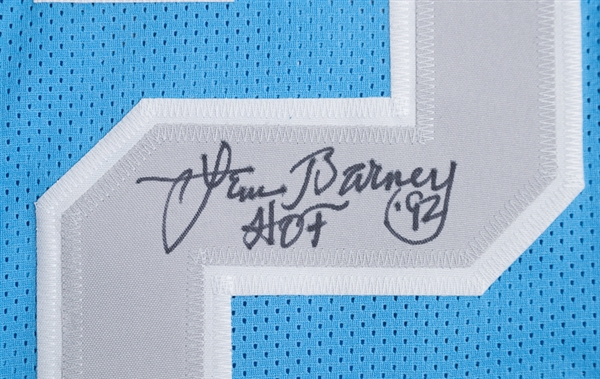 Lem Barney Signed & Inscribed Detroit Lions Jersey - JSA