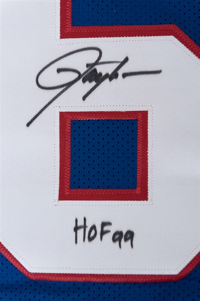 Lawrence Taylor Signed & Inscribed New York Giants Jersey - PSA/DNA