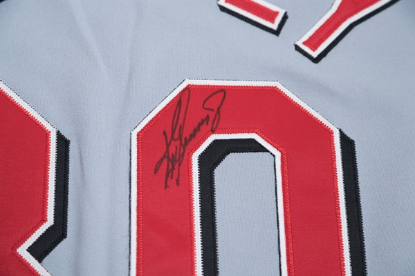 Ken Griffey Jr Signed Reds Jersey - Upper Deck COA