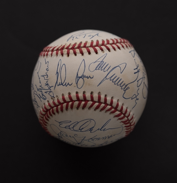 1969 Mets Championship Signed Baseball w. Nolan Ryan - JSA