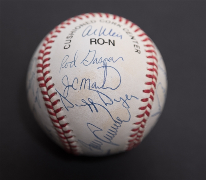 1969 Mets Championship Signed Baseball w. Nolan Ryan - JSA