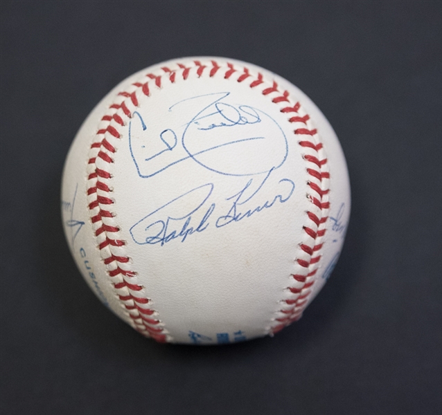 50 Home Run Club Signed Baseball w. Mantle & Mays - 6 Total Signatures - JSA