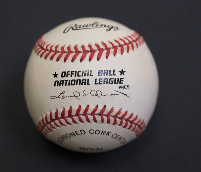 Willie Mays Signed Official N.L Baseball - JSA