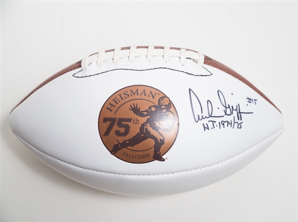 Lot Of 3 Signed Heisman Winners Footballs w. Archie Griffin