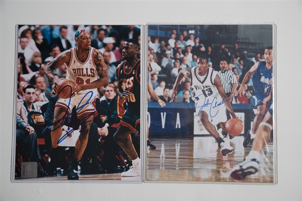 Mixed Sports Autograph & Memorabilia Lot w. Julius Erving Auto - JSA
